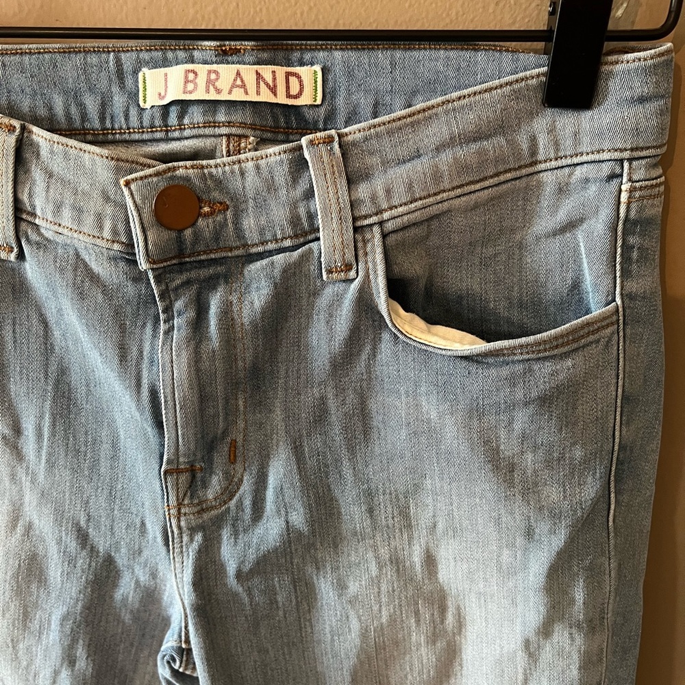 J Brand Light Wash Super Skinny Jeans - Picture 3 of 5